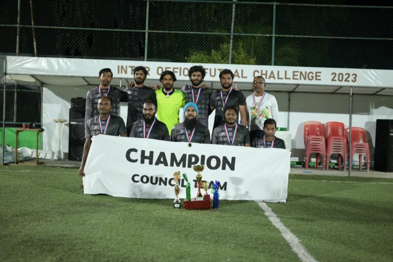 އިންޓަރ އޮފީސް ފުރަތަމަ ފުޓްސަލް ޗެލެންޖް ކާމިޔާބު ކަމާއެކު ނިންމާލައިފިއެވެ.